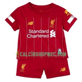 Liverpool Bambino Maglia Prima 2019/2020 Manica Corta (+ Pantaloncini)
